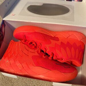 Brand New Puma MB.01 LaMelo Ball - Red Blast Fiery Red